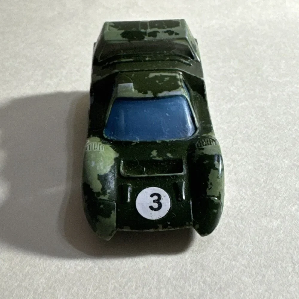 Vintage Hot Wheels Redline Sizzler - 1969 Olive Green Angeleno M70 UNTESTED